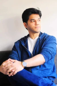 A picture of music composer Nikhil Koparde.