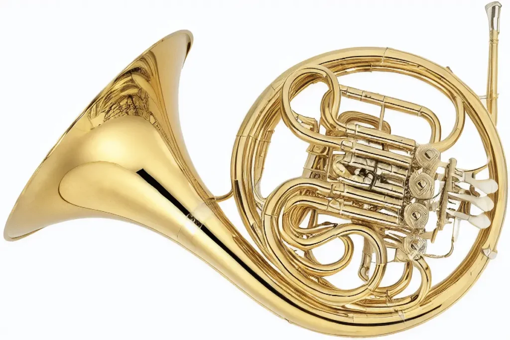 Photo of a Golden French Horn